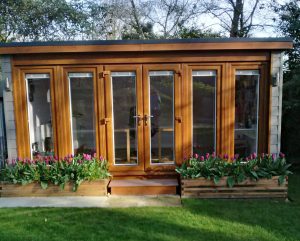 Insulated garden rooms