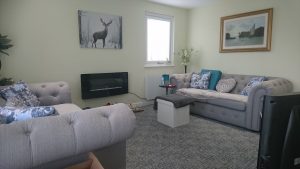 Garden Annexe Living Room Desborough 4