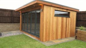 Garden Room Cladding Western Red Cedar